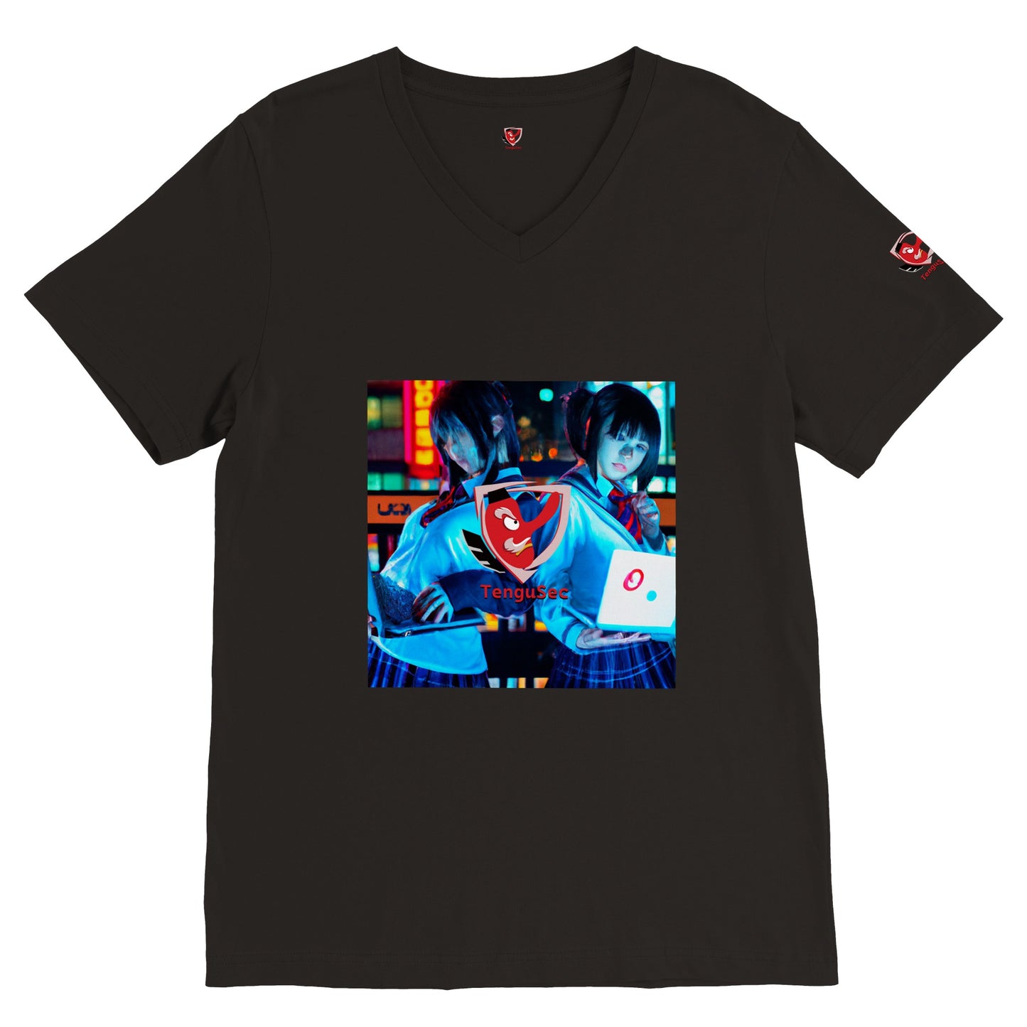 Tengu - Premium Unisex V-Neck T-shirt