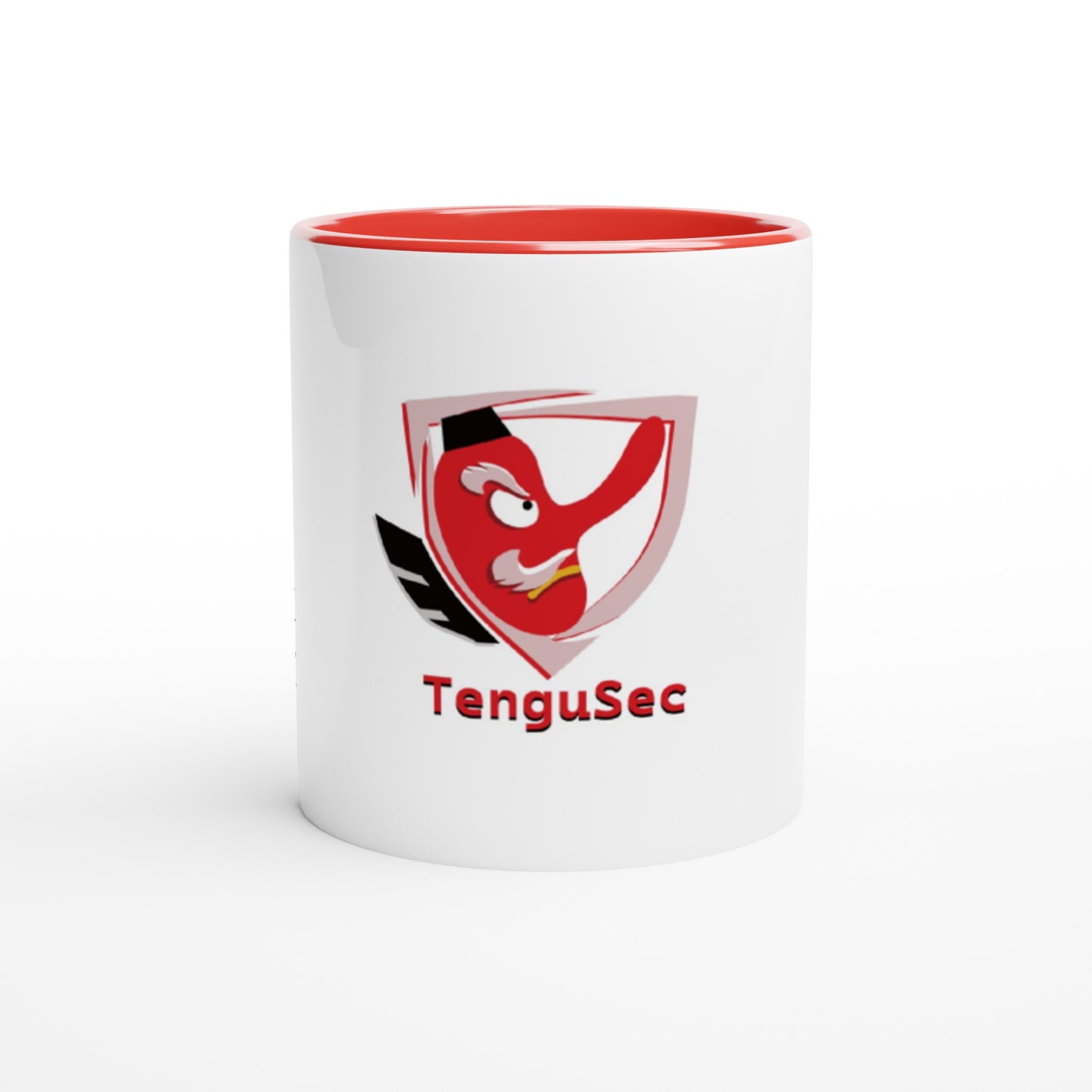 TenguSec White 11oz Ceramic Mug for Hackers - Perfect for Coffee, Tea, and Pwning