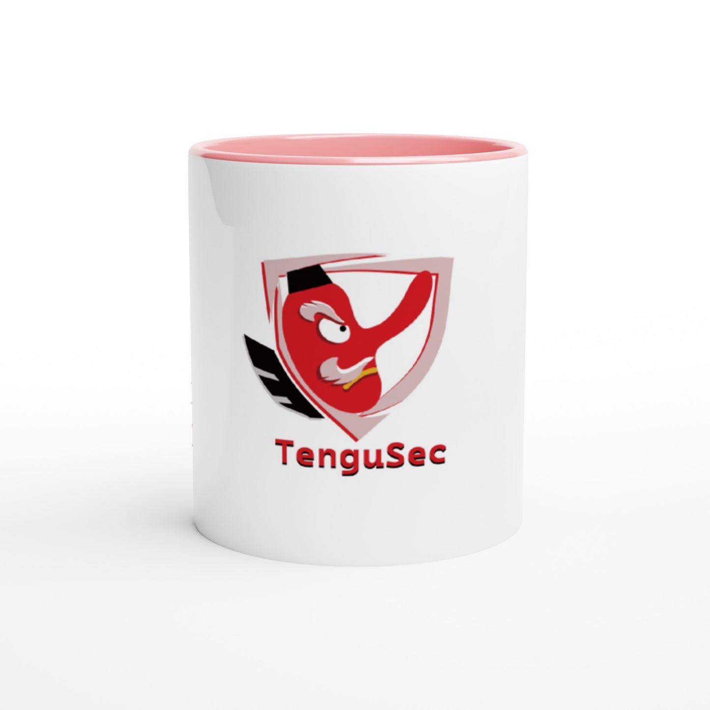 TenguSec White 11oz Ceramic Mug for Hackers - Perfect for Coffee, Tea, and Pwning