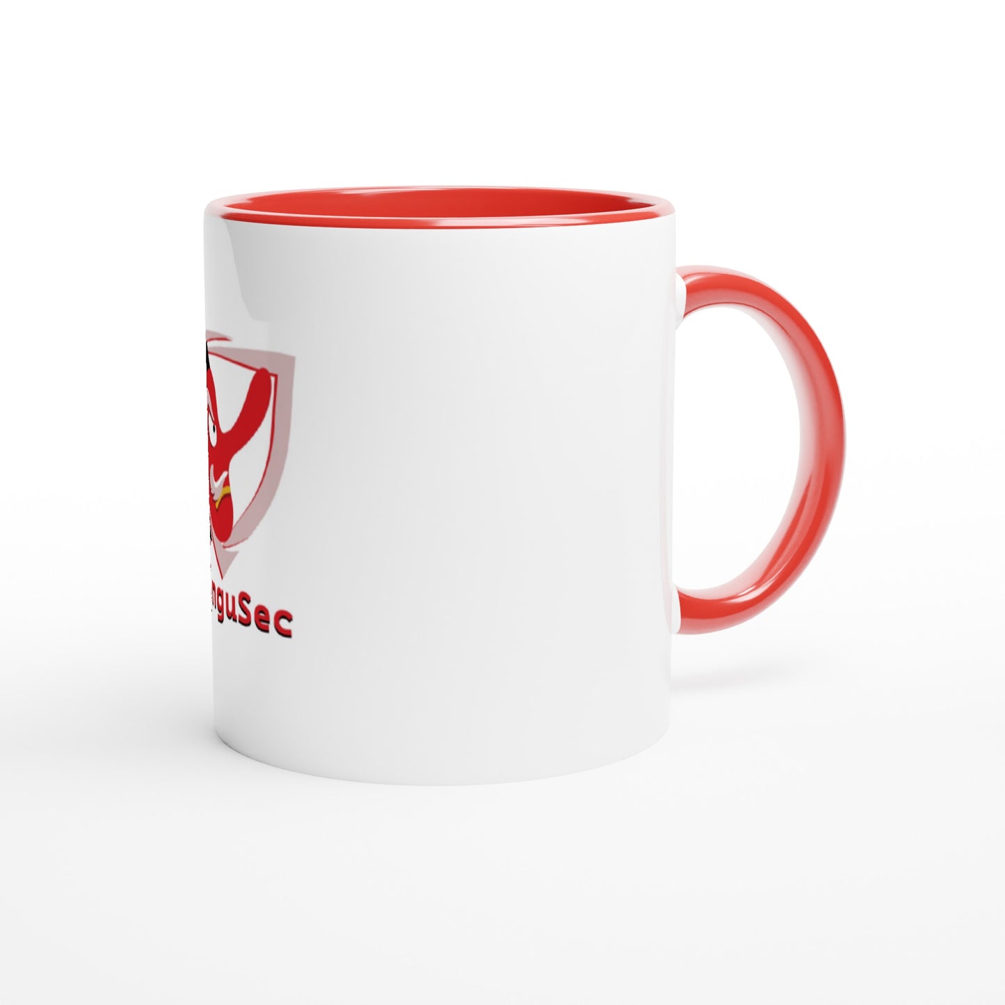 TenguSec White 11oz Ceramic Mug for Hackers - Perfect for Coffee, Tea, and Pwning