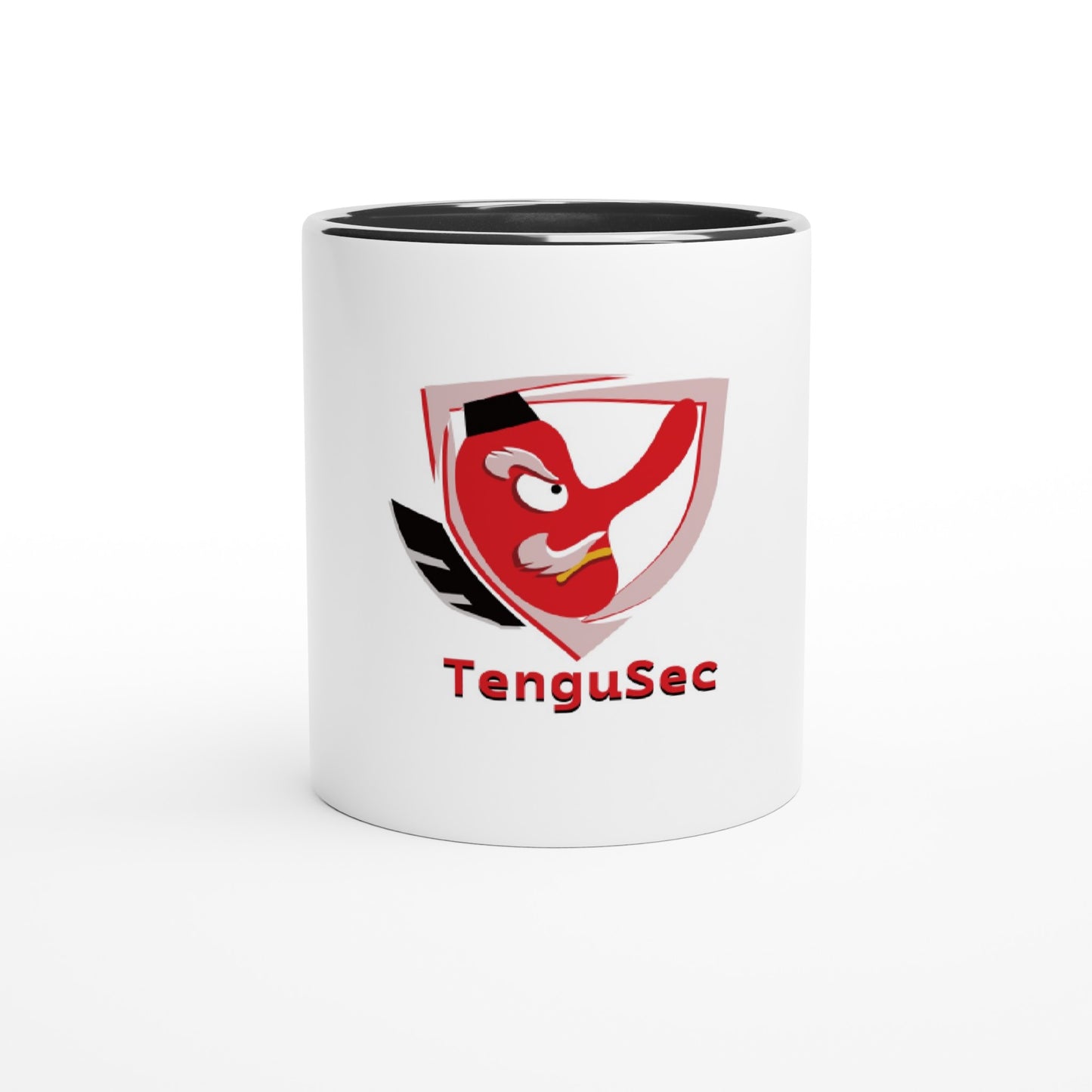 TenguSec White 11oz Ceramic Mug for Hackers - Perfect for Coffee, Tea, and Pwning